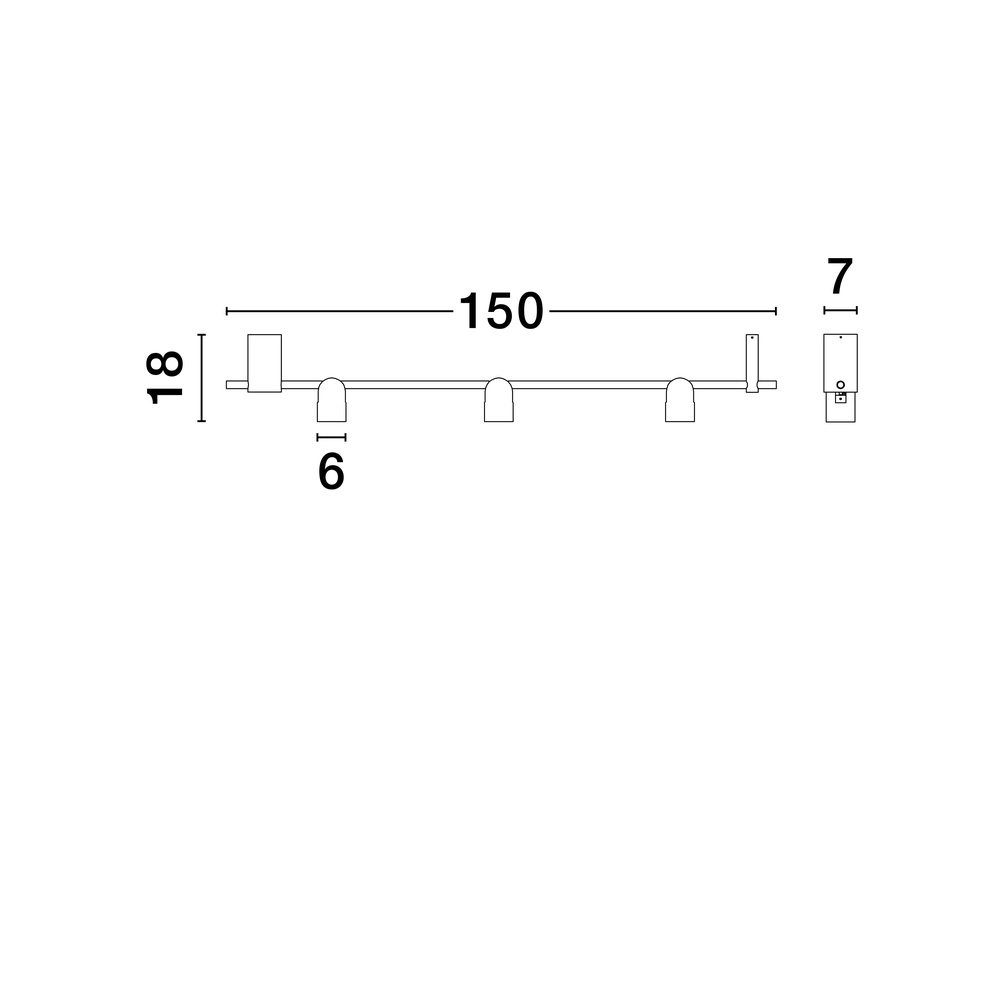 Plafondlamp Sirmos zwart met mokka bruin Lyora 5212017461896