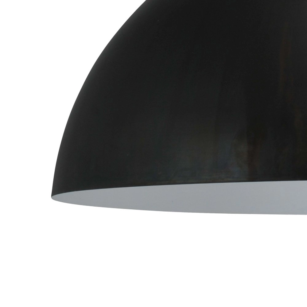Gunmetal industrie hanglamp Industria 80 Cil met wit Masterlight 8718121163512
