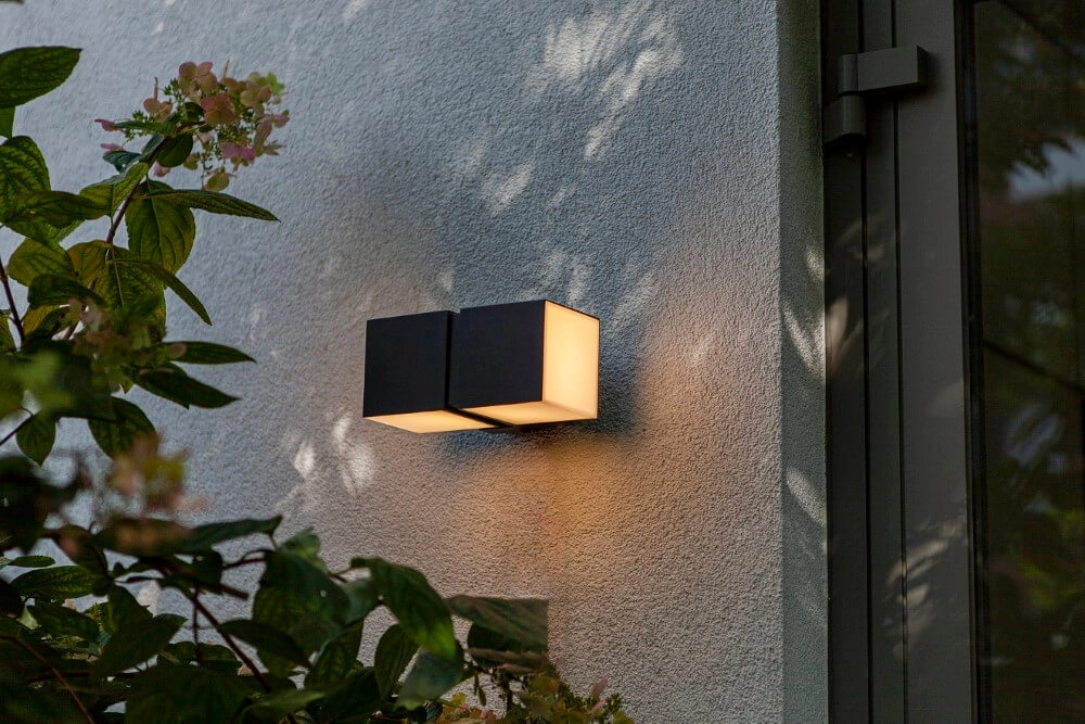 Zwarte design wandlamp Cuba reddot award Lutec 6939412011561