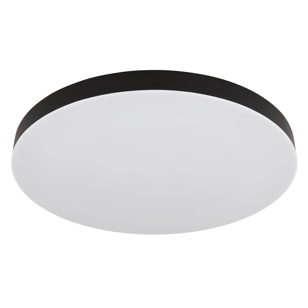 Plafonniere Matthew design zwart Ø 50cm Globo 9007371453214