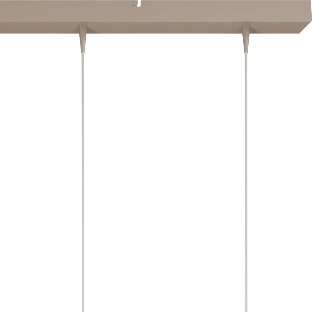 4-lichts hanglamp Talana beige terra Ø 6cm DTW Masterlight 8718121371054