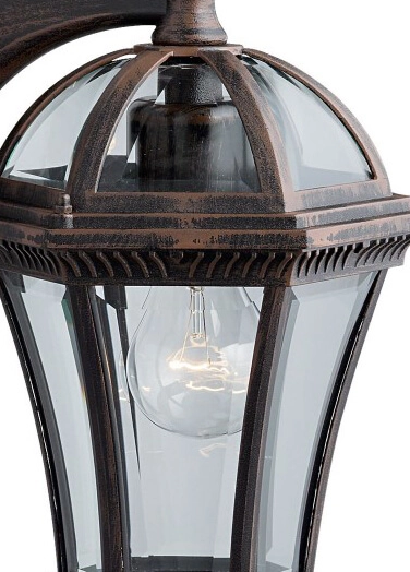 Muurlamp Capri Down bronsbruin Searchlight 5013874335463