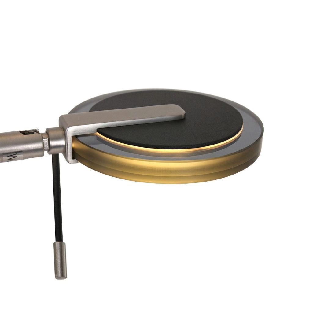 Moderne leeslamp Turound zwart Steinhauer 8712746132106