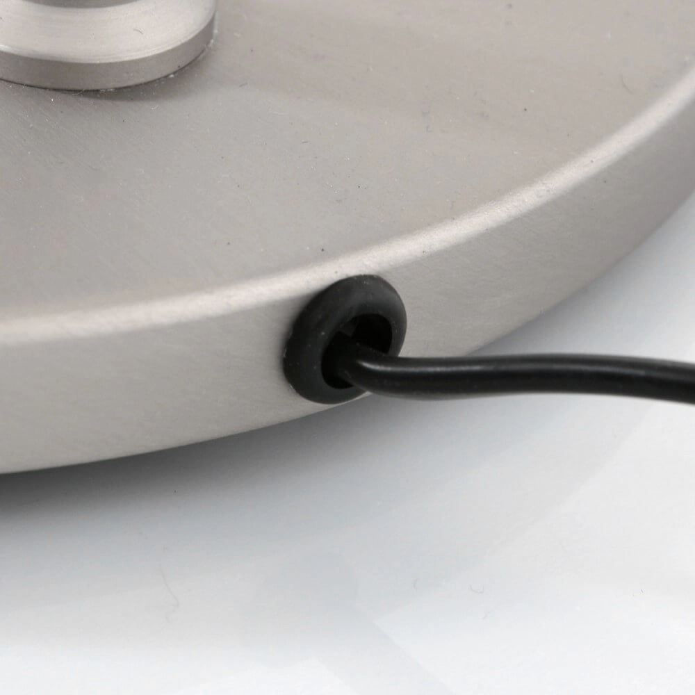 Led vloer leeslamp Turound 10w - 2200-4000K - 125cm RVS helder glas Steinhauer 8712746134834