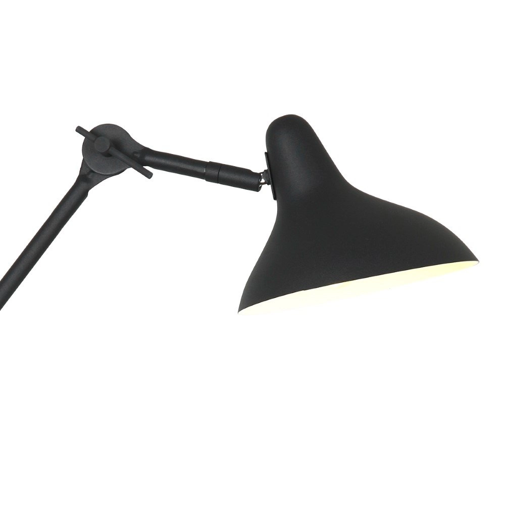 Zwarte leeslamp Kasket 50cm Steinhauer 8712746132786