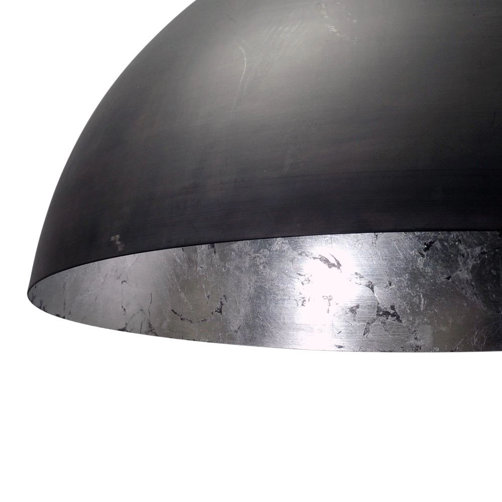 Grote gunmetal hanglamp Industria Silver 60 Masterlight 8718121101484