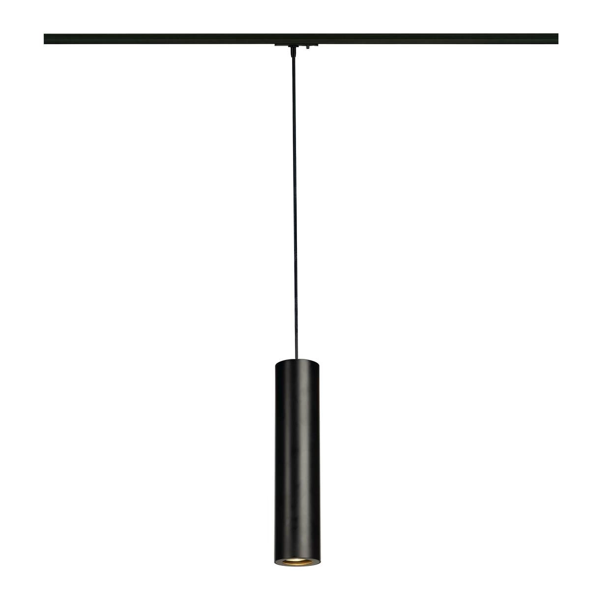 Zwarte raillamp Enola_B Pd-1 1-fase
