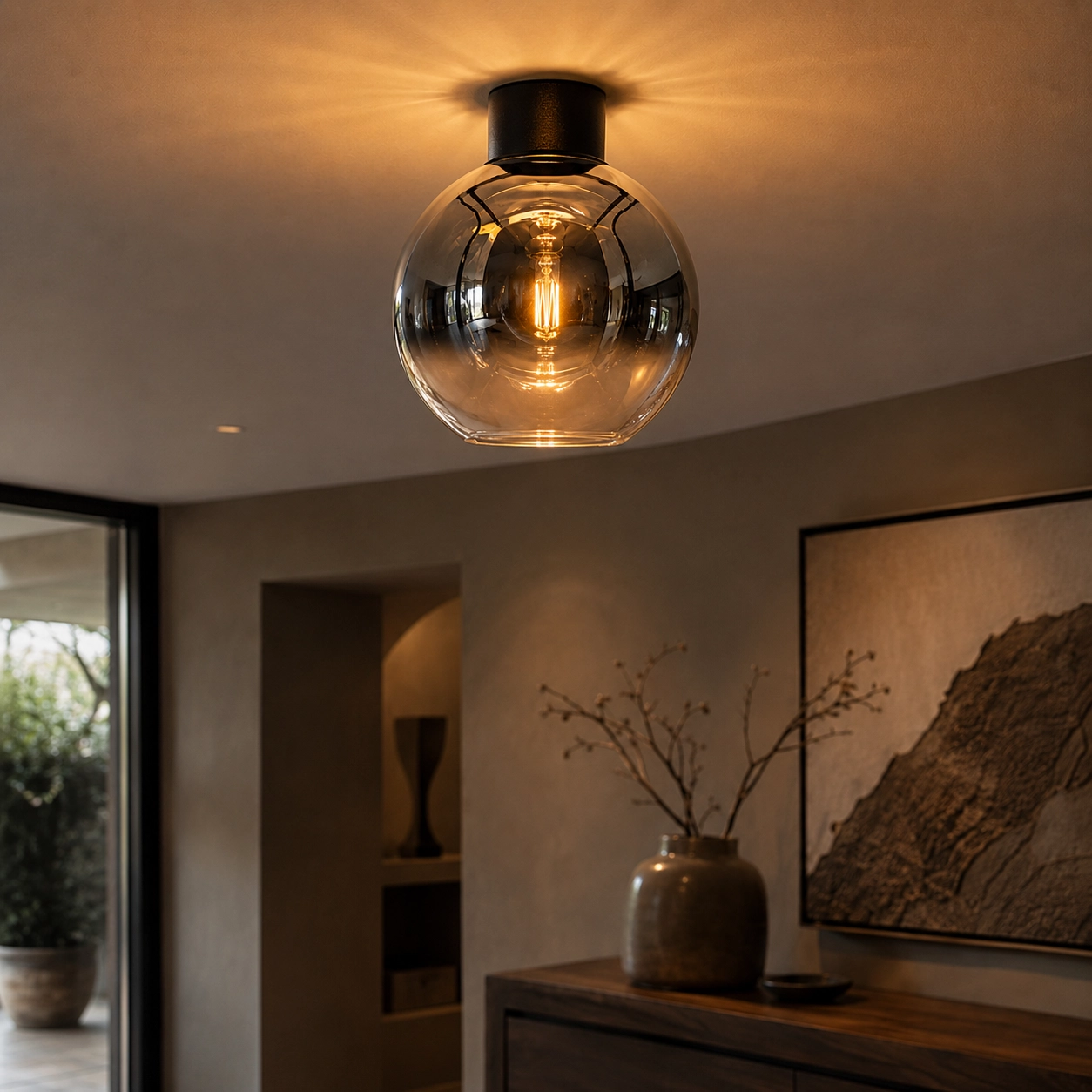 Design plafondlamp Rosario Ø 20cm