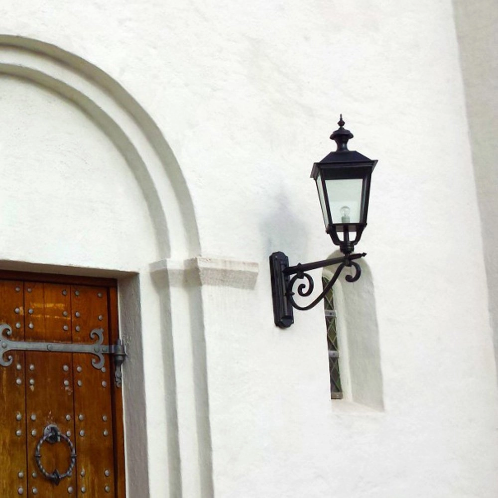 Nostalgische wandlamp Breukelen zwart KS Verlichting 8714732718547