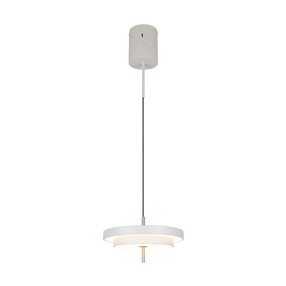 Design hanglamp Keaton wit Ø 40cm Trio 4017807653373