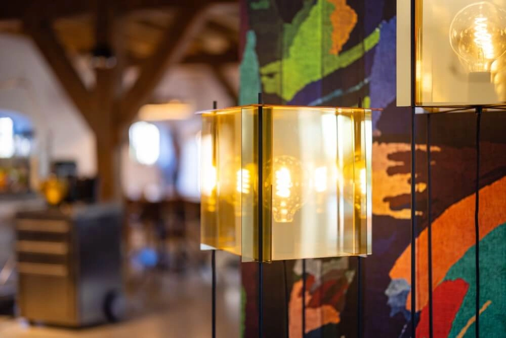 Vierkante vloerlamp Cube 130cm ETH 8720195304876