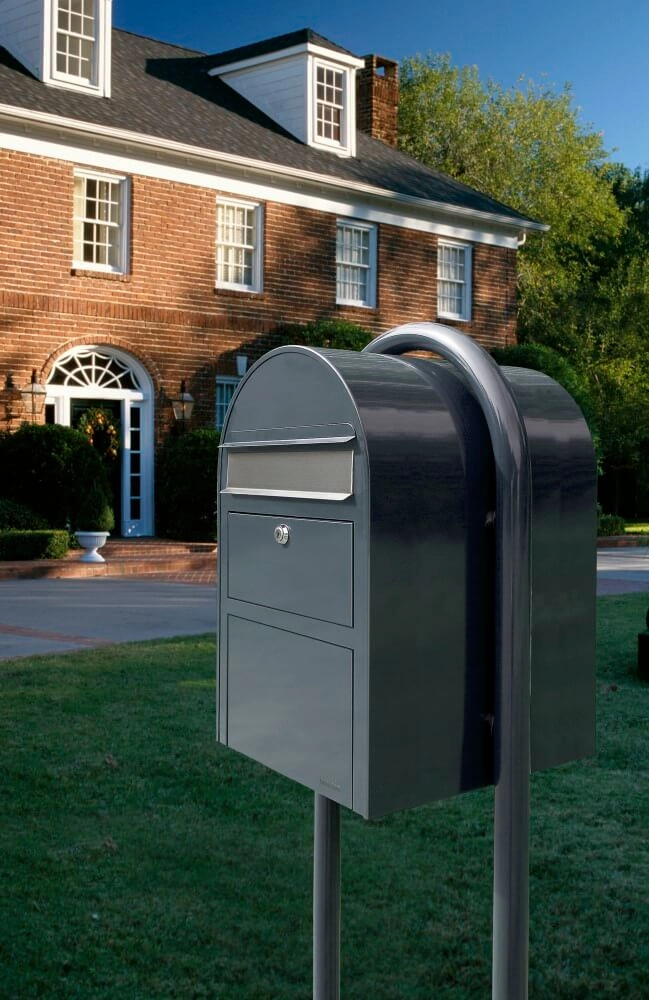 Brievenbus Swiss 7016i Donkergrijs Bobi 6417237005144