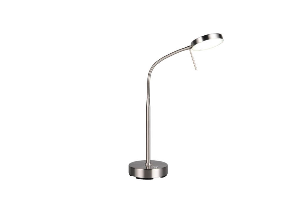 RVS bureaulamp Moreno oplaadbaar Trio 4017807618006