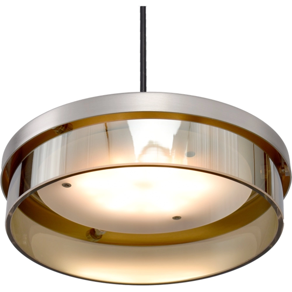 Plafondlamp Imperia 3-lichts zwart met nikkel Masterlight 8718121359601