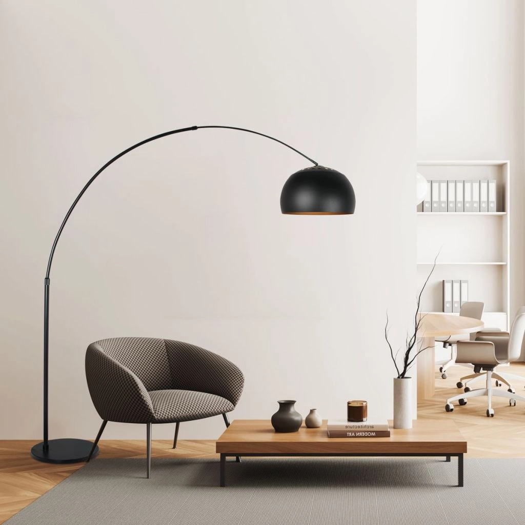 Zwarte booglamp Globe Black Steinhauer 8712746190625