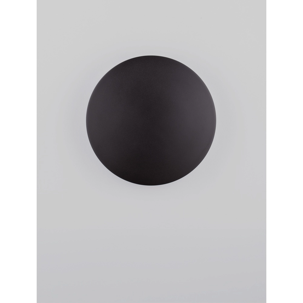 Ronde wandlamp Copper zwart Ø 24cm Lyora 5212017447364