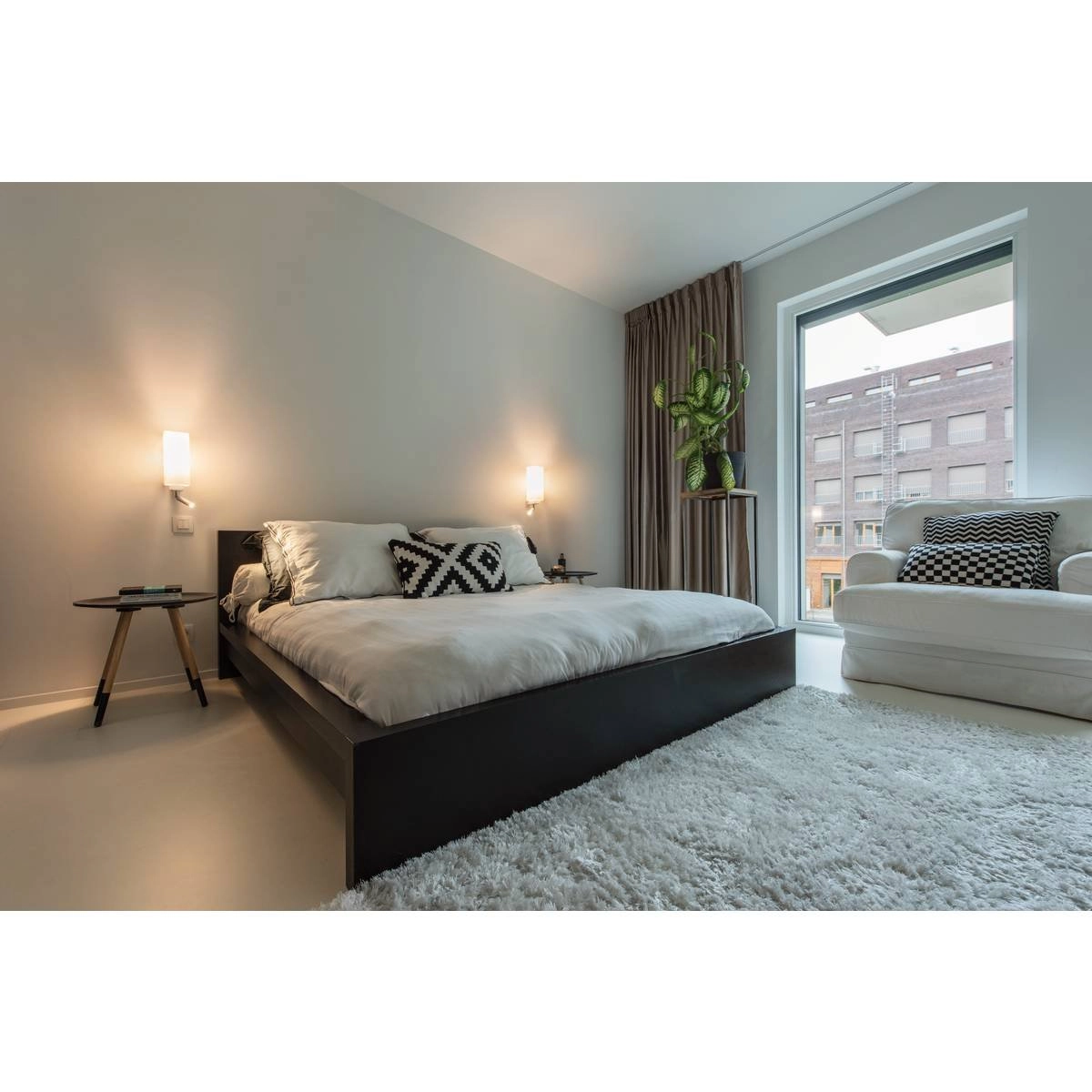 Slaapkamer wandlamp Quadrass wit SLV 4024163235860