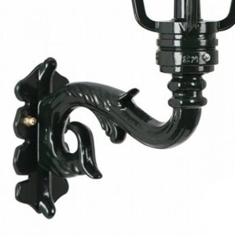 Wandlamp nostalgische stijl Braamt M 41 zwart KS Verlichting 8714732121347