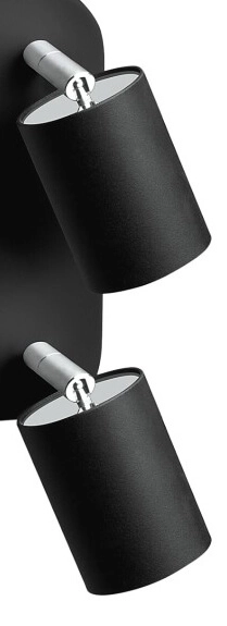 Spotlamp Eye 4-lichts zwart Lyora 5903139602297