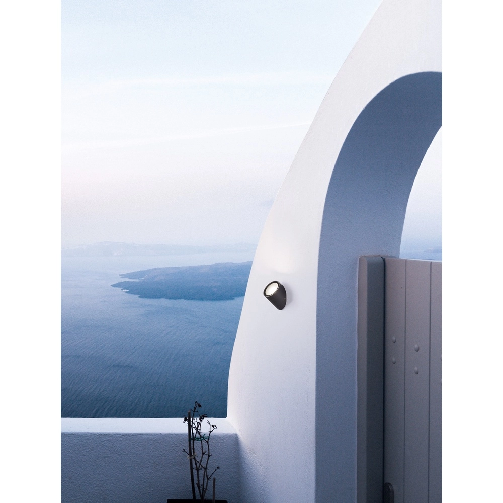 Wandlamp Capo zwart Lyora 5212017443427