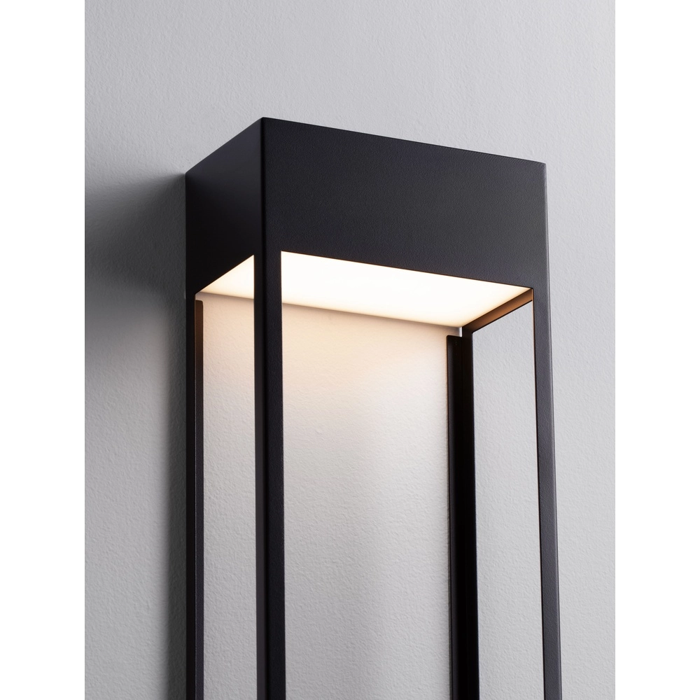 Strakke wandlamp Moby zwart Lyora 5212017464941