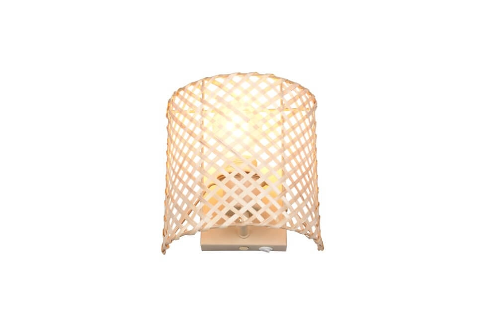 Japandi wandlamp Bina crème Trio 4017807636215