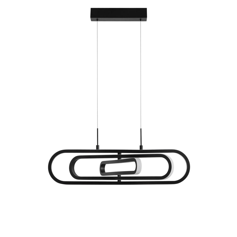 Design hanglamp Arte zwart ovaal Lyora 5212017426000