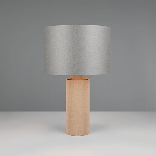 Bamboe schemerlamp Canio Ø 30cm Trio 4017807625936