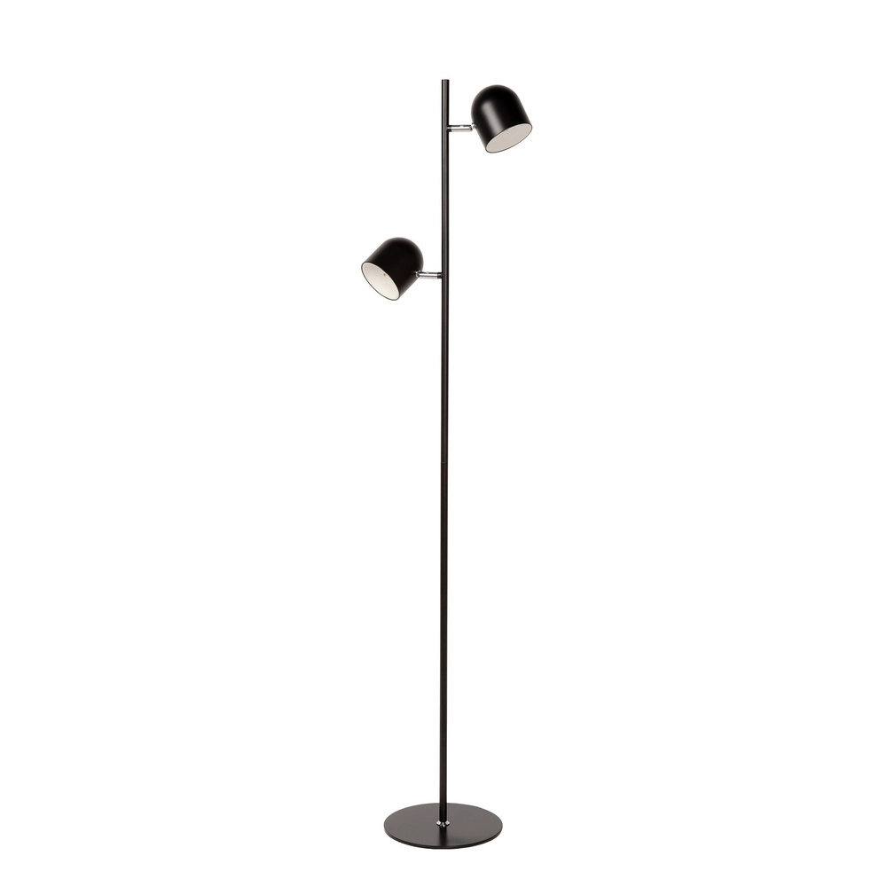 Vloerlamp Skanska 2-lichts zwart