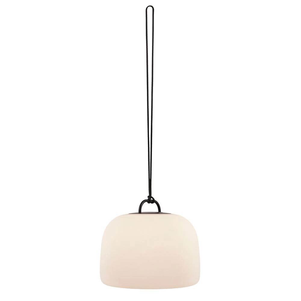 Tafellamp Kettle To-Go oplaadbaar wit met zwart Ø 36cm Nordlux 5701581496088