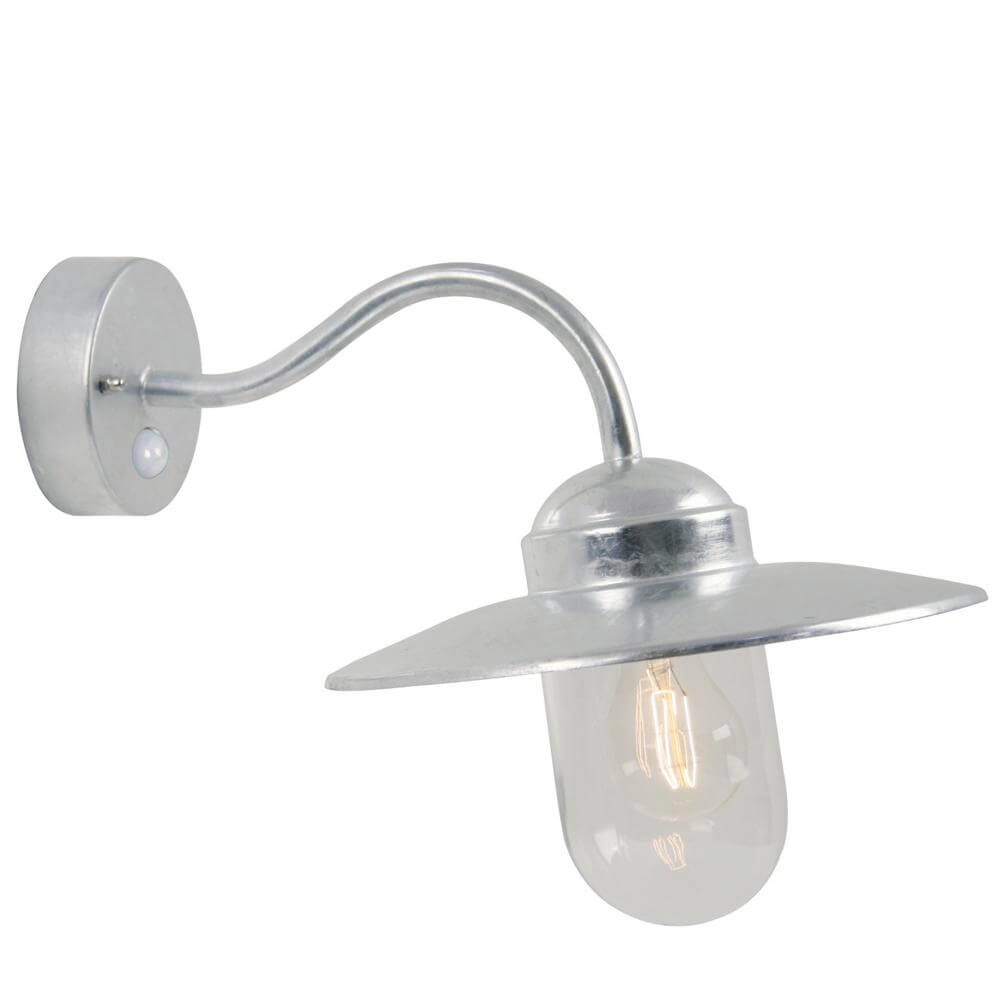 Klassieke wandlamp Luxembourg zink