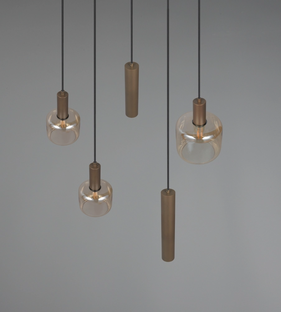 Design hanglamp Mataro 5-lichts (2x GU10) Trio 4017807707717