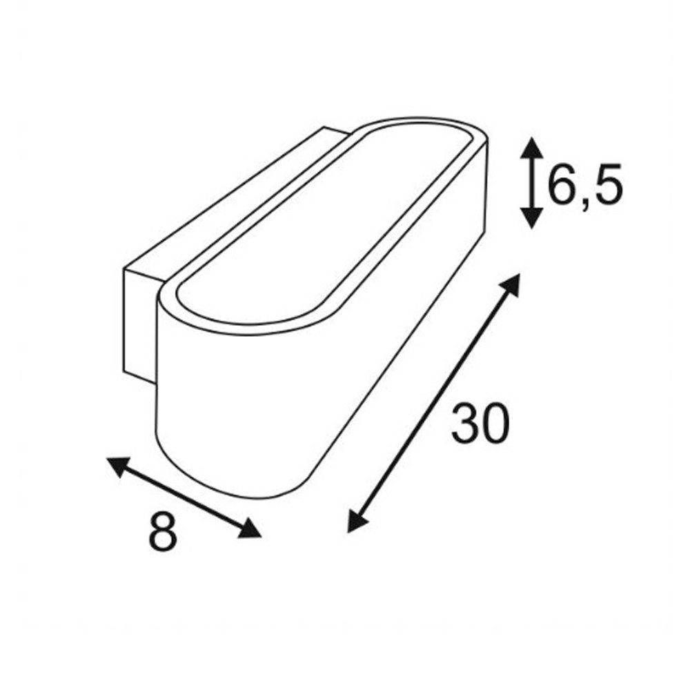 Wandlamp OSSA SLV 4024163142212