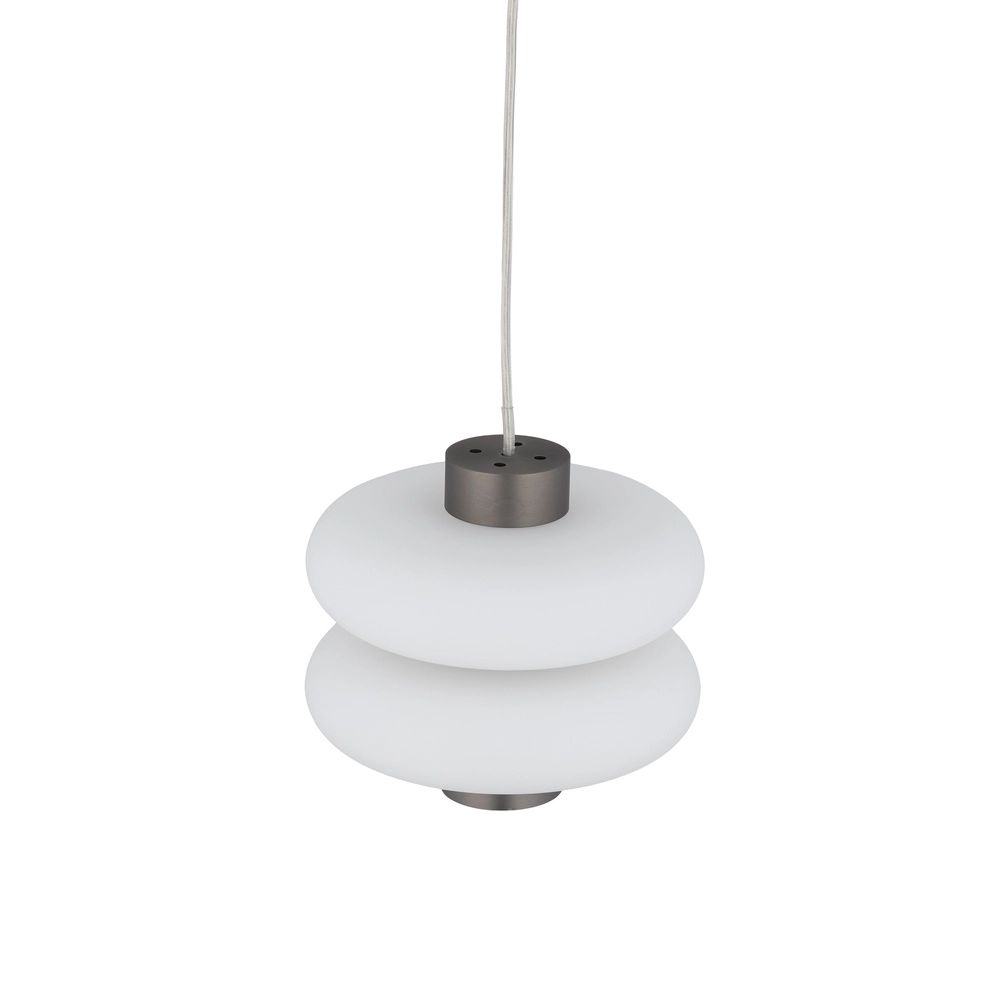 Design hanglamp Lunari Led Ø 16cm grijs Lyora 5903139119818