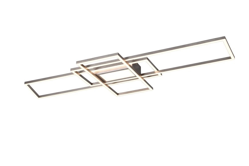 Moderne Plafonnière Irvine grijs Trio 4017807449525