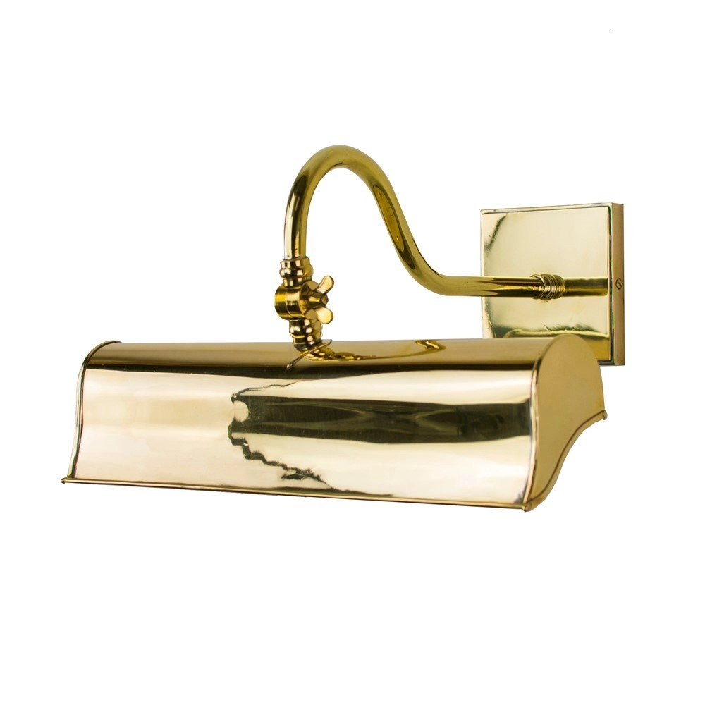 Landelijke schilderij lamp Blenheim Picture 33cm - antiek koper (ANT) Limehouse