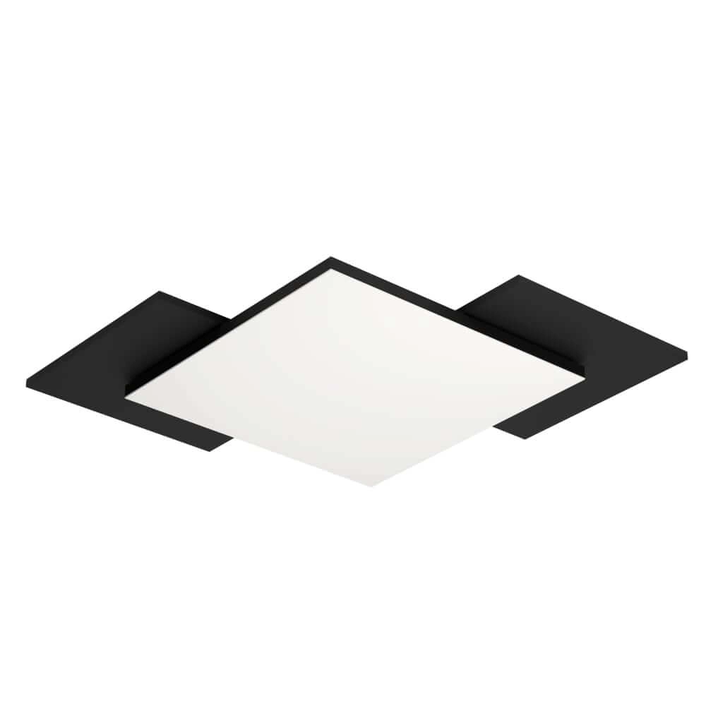 Led plafondlamp Tamuria zwart