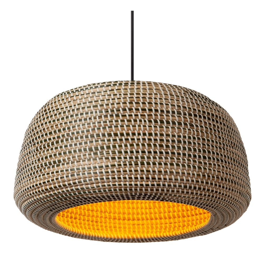 Zeegras hanglamp Maduka Ø 47cm - bruin Premium by Lucide 5411212106063