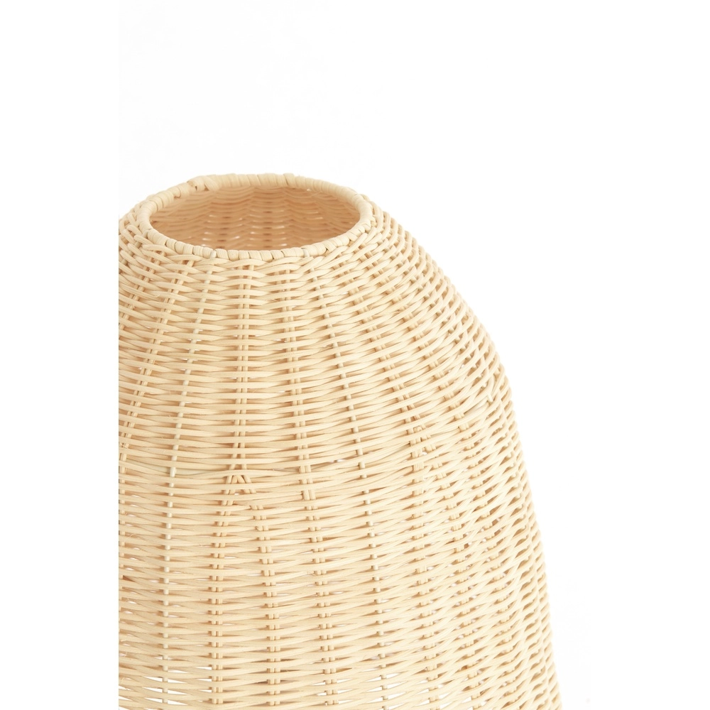 Rotan schemerlamp Mandor Ø 28,5cm - donker rotan Light & Living 8717807820541