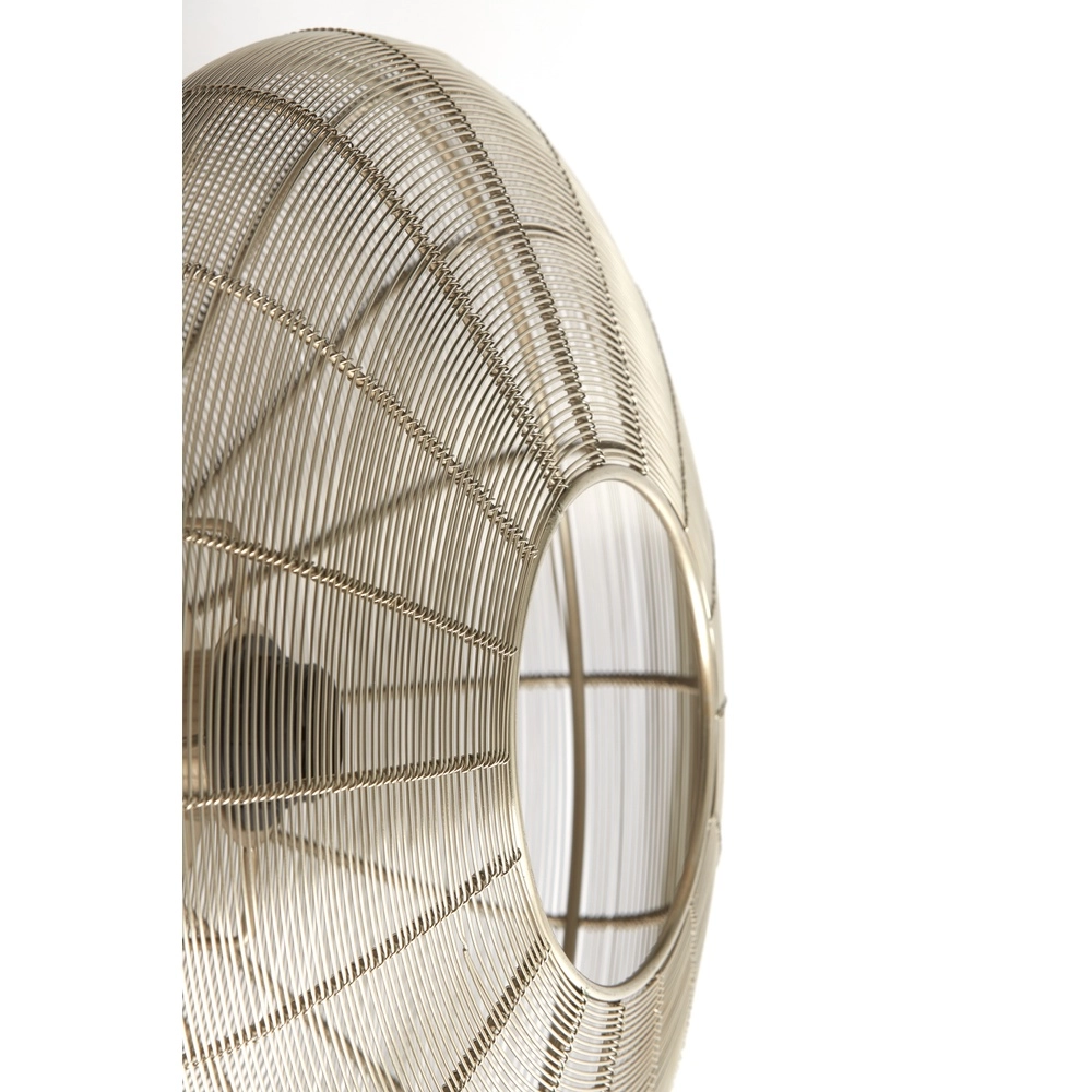 Metalen plafondlamp Bahoto Ø 40cm - licht goud Light & Living 8717807706036