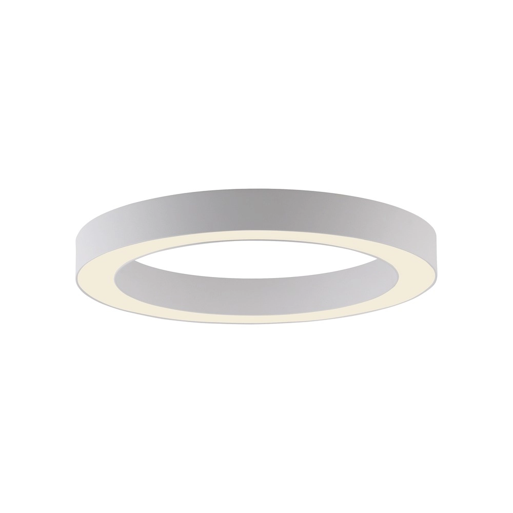 Strakke led plafondlamp Pure Lines Round Ø 35cm - wit Paul Neuhaus 4012248395226