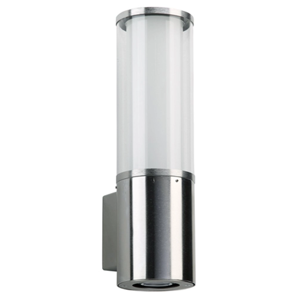 Buitenlamp Led RVS Rod 38cm Buitenlamp Led RVS Rod 38cm
