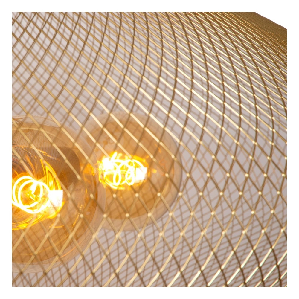 Gaas hanglamp Mesh Ø 85cm goud voor vide Lucide 5411212211965