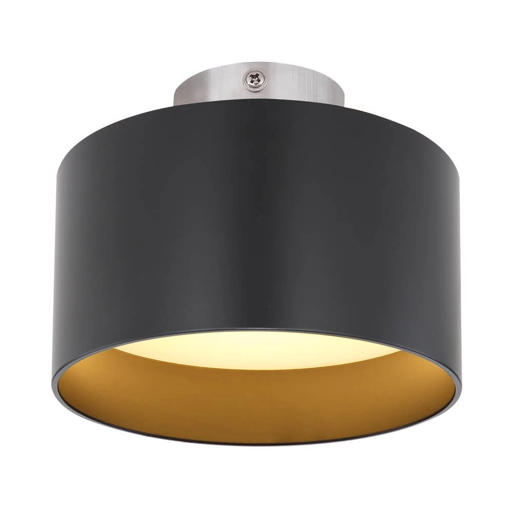 Plafondlamp Jenny zwart Ø 14cm Globo 9007371408146