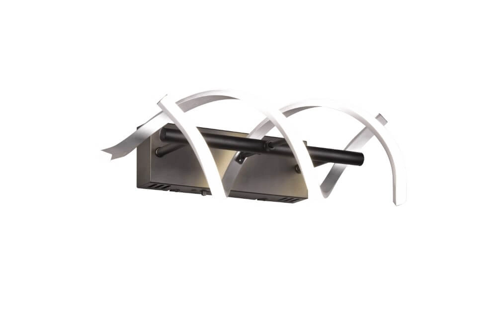 Design wandlamp Sequence geborsteld metaal Design wandlamp Sequence geborsteld metaal