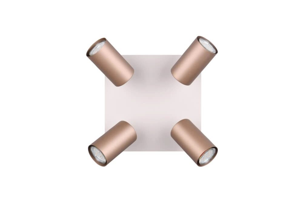 4-lichts opbouwspot Marley coffee Trio 4017807612400