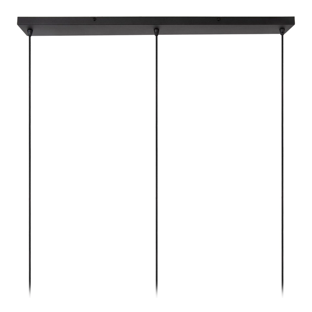 Unieke hanglamp Circle 3-lichts zwart Lucide 5411212211910