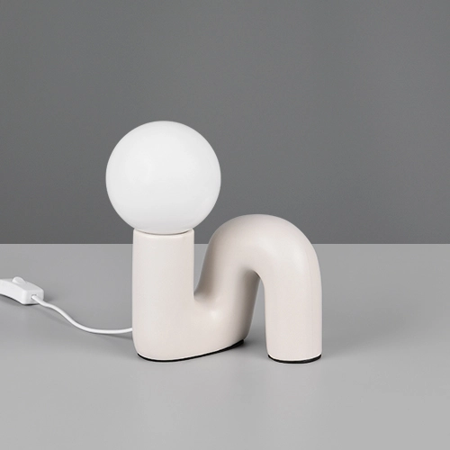 Tafellampje Quinn grijs Trio 4017807682250