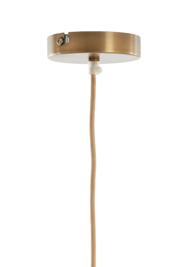 Hanglamp Fyano bloem crème Ø 46cm Light & Living 8717807706685