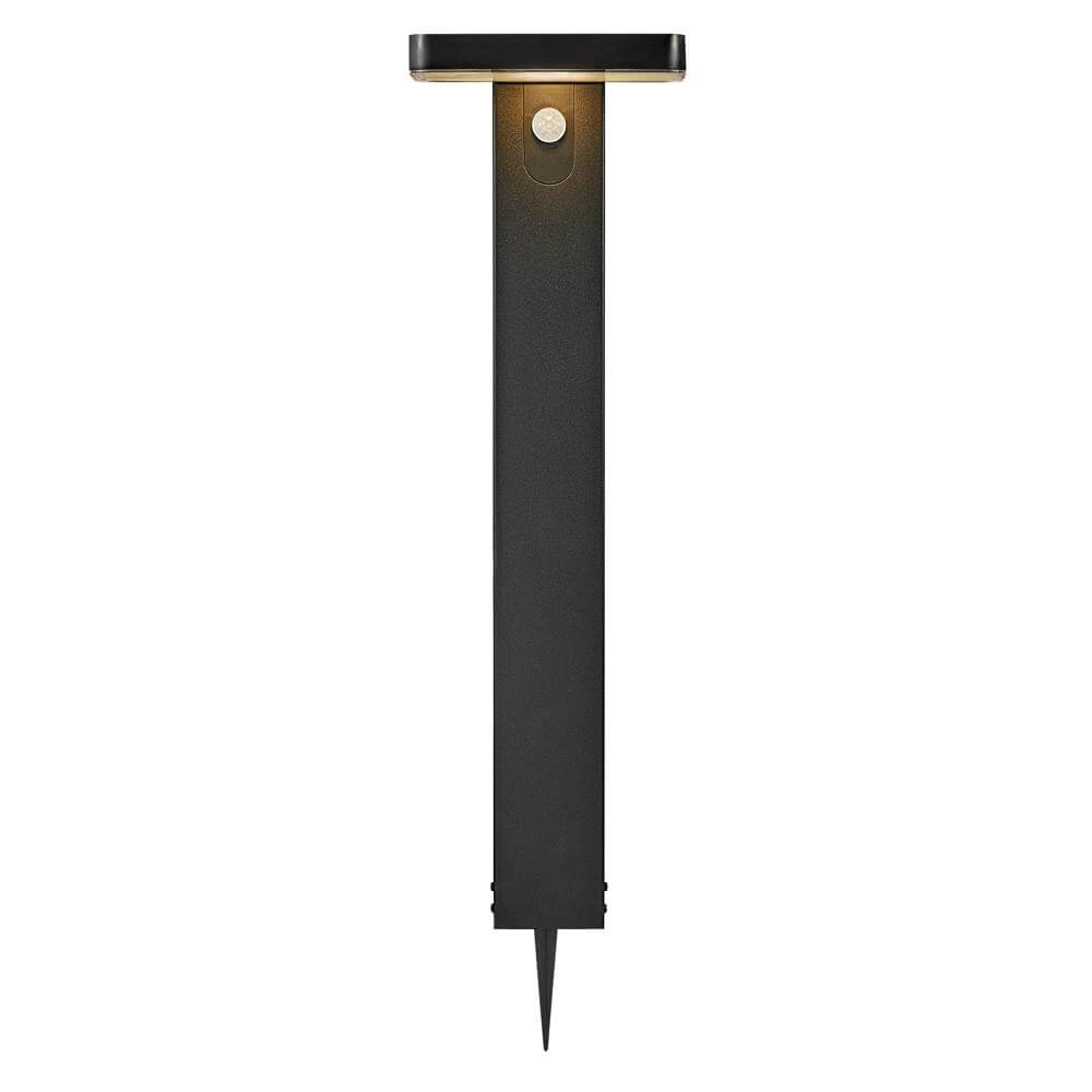 Solar tuinlamp Rica zwart rechthoek Nordlux 5704924004803